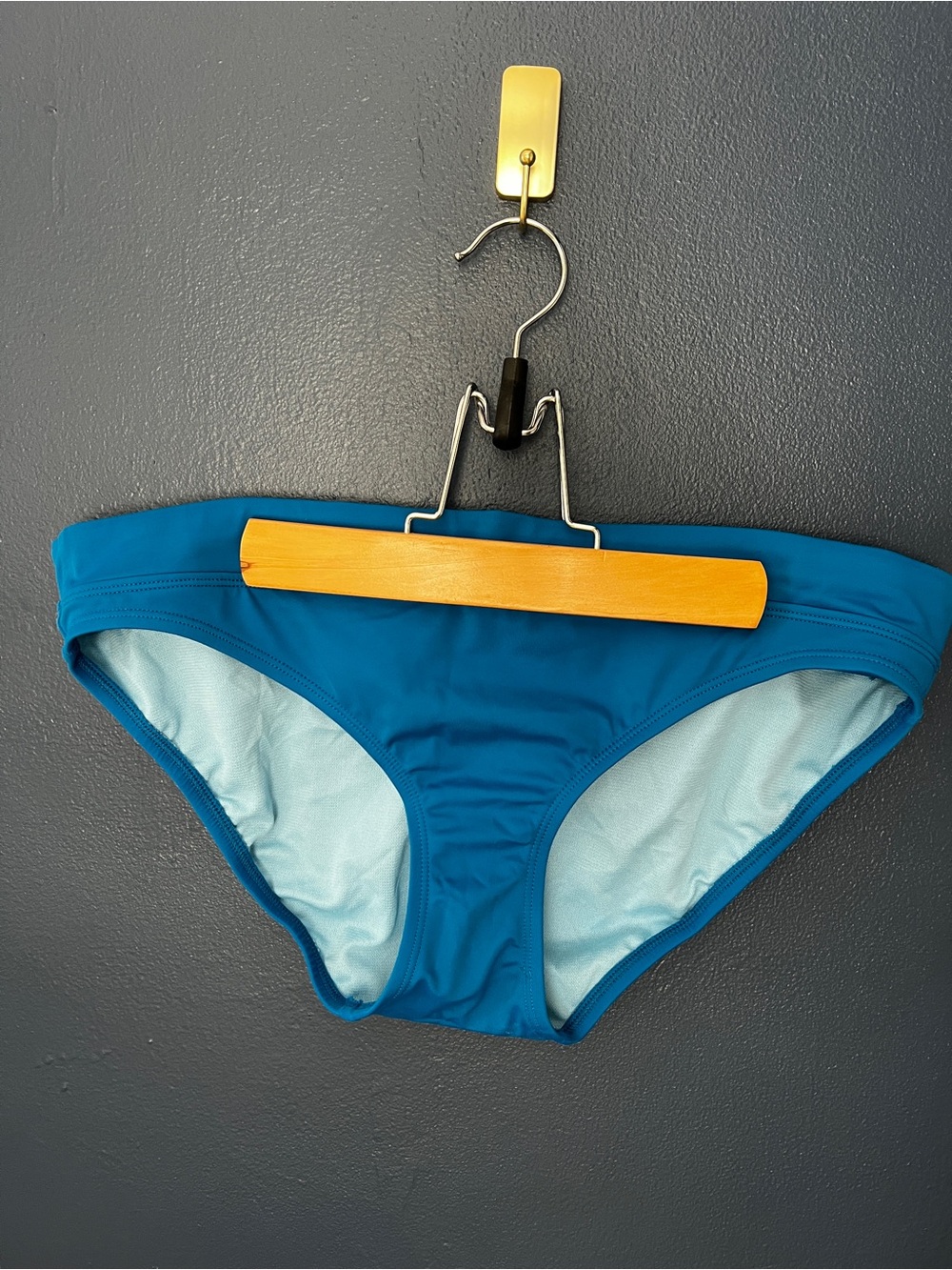 Title Nine Women’s Blue Bikini Swim Bottom